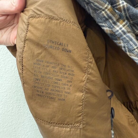 Billy Reid Water Resistant Three Way Hooded Down Parka Coat Jacket Mens XL NEW - Picture 4 of 9